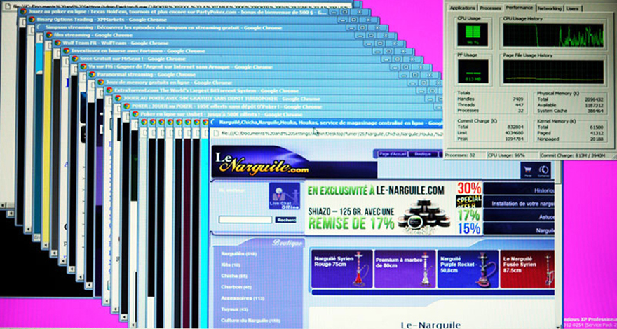 My computer just started to smoke